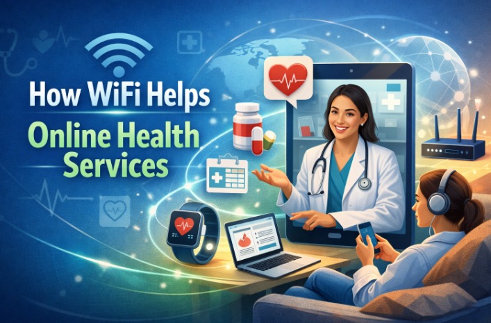How WiFi Helps Online Health Services