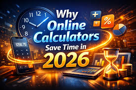 How Online Calculators Save Time in Everyday Life
